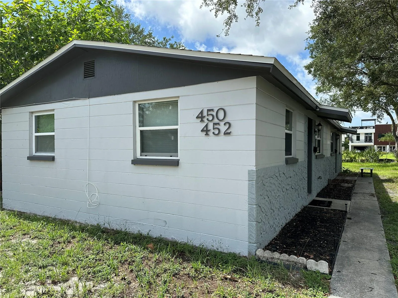 Front of Duplex