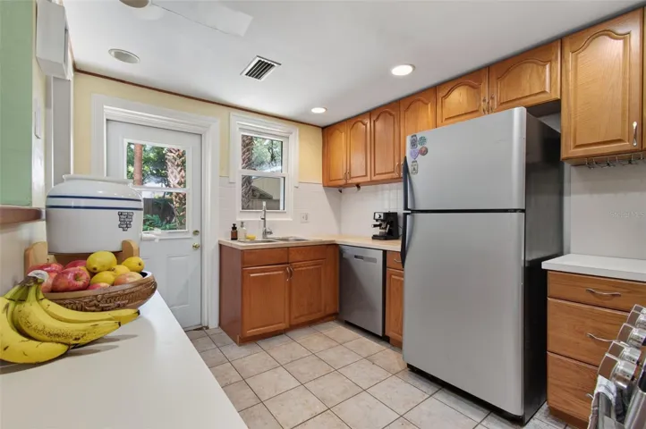 Kitchen with window over sink