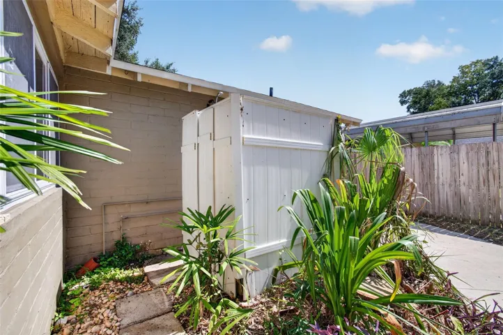 Outdoor Shower area