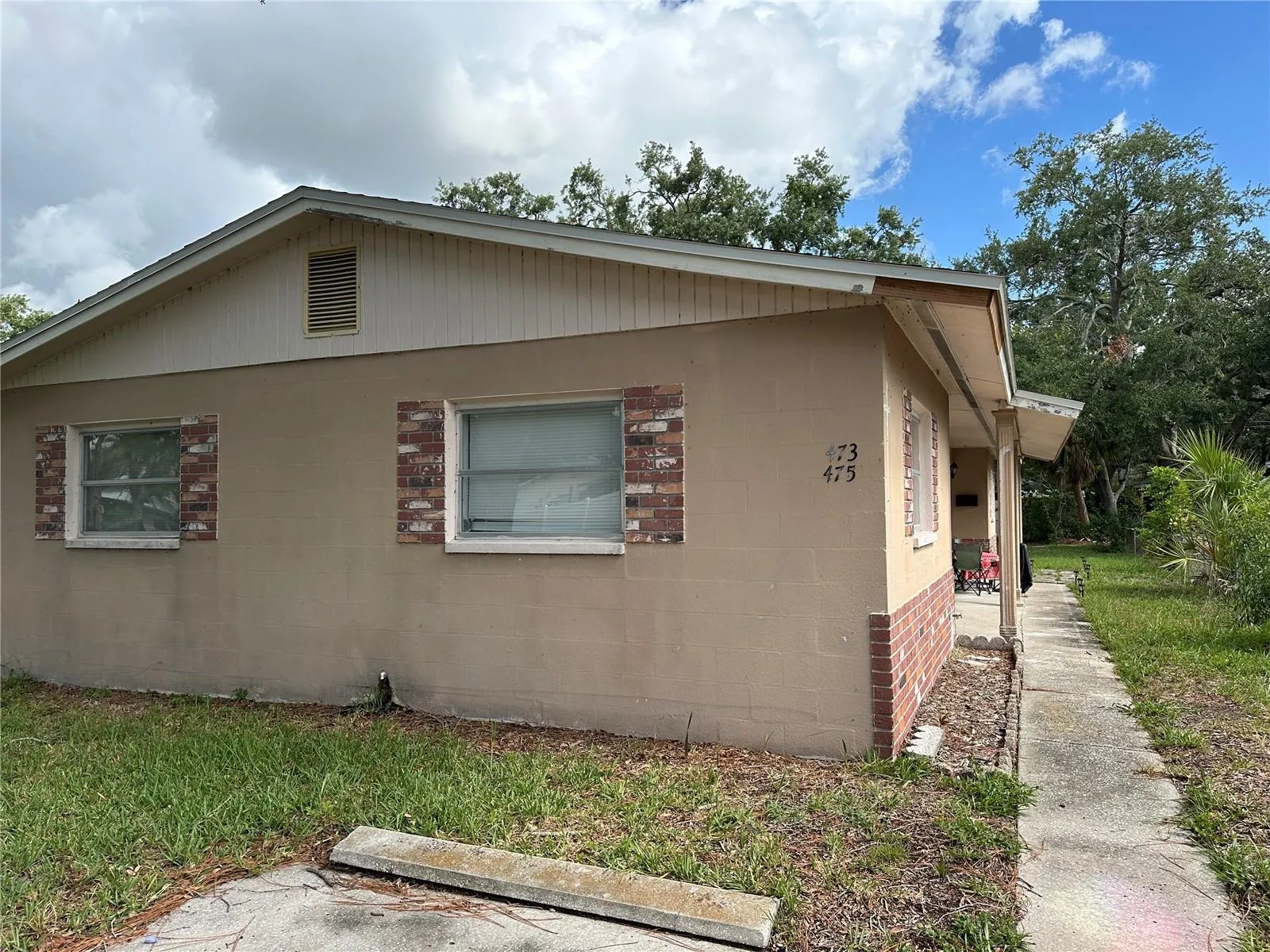 Front of Duplex
