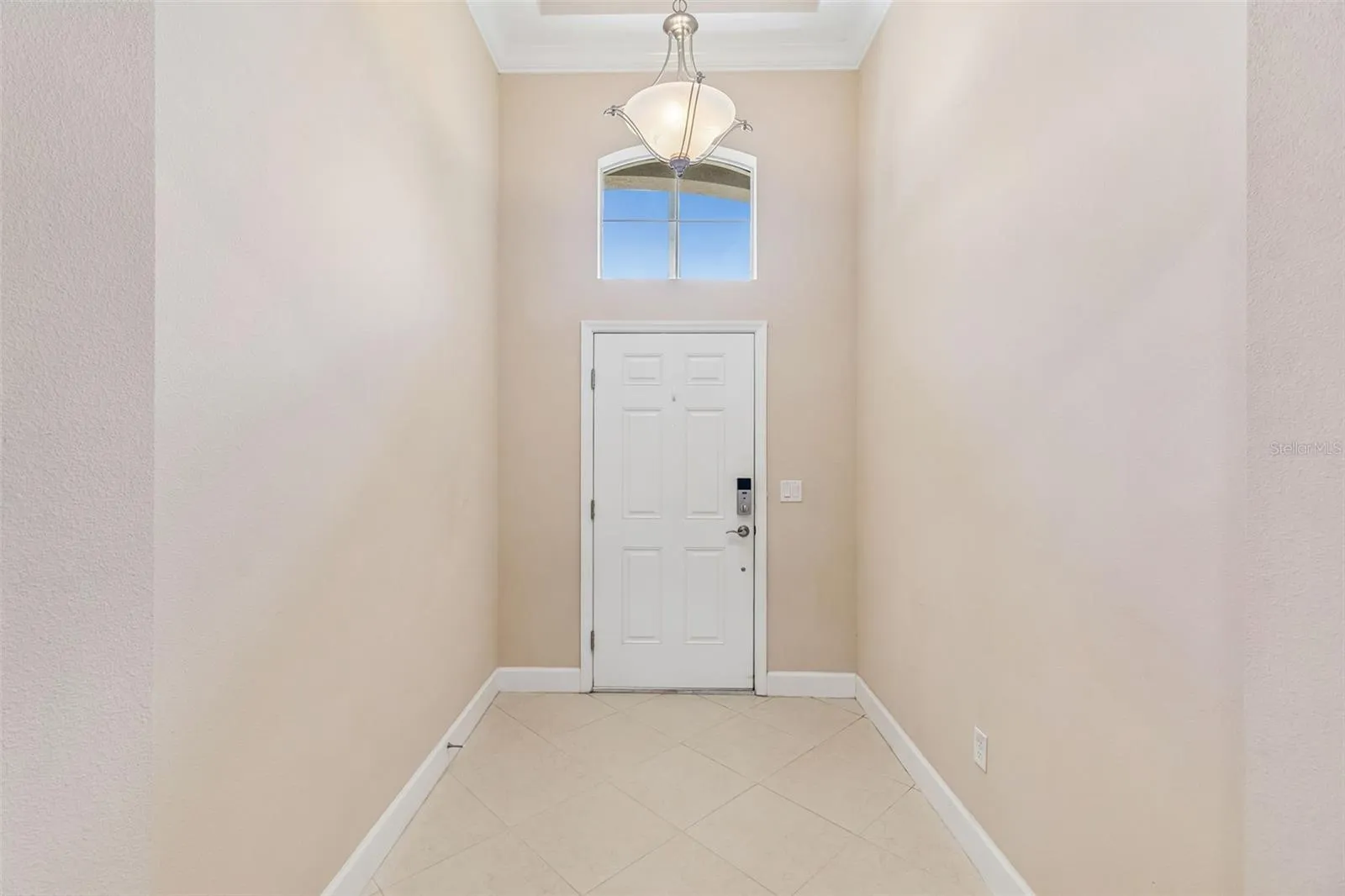 Inside entrance door
