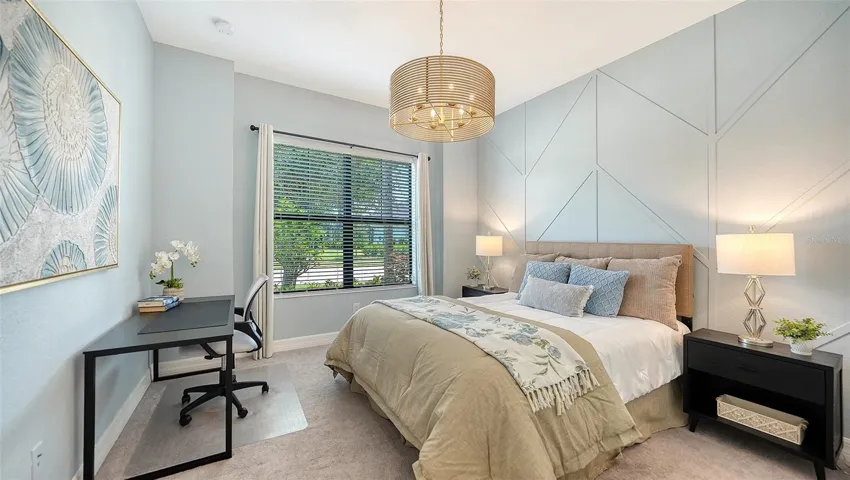 Guest room 1 at front of home