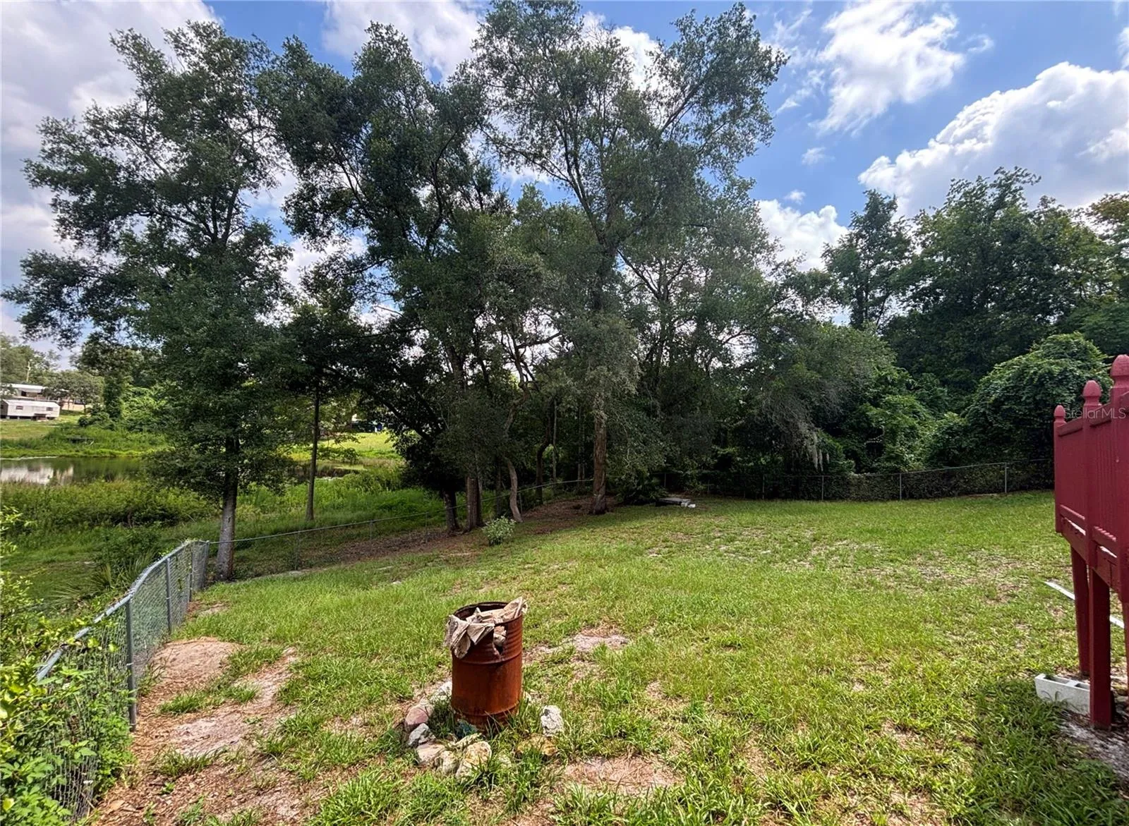 Back yard