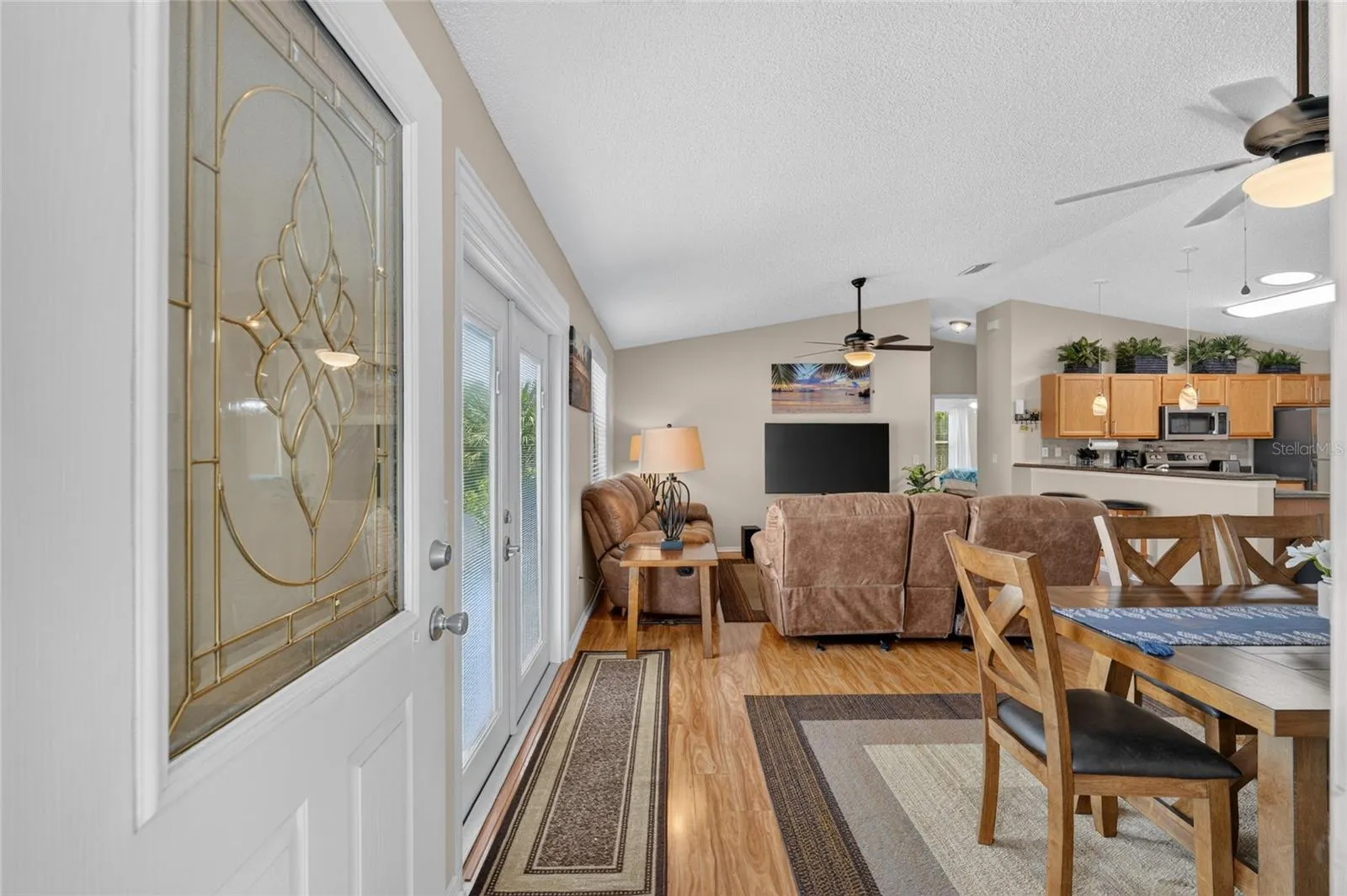 French Doors to Patio