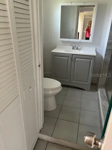 Master bath vanity