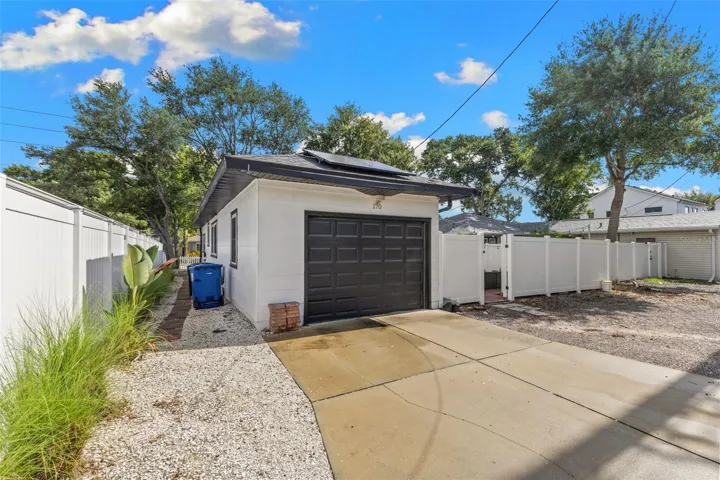 Garage with Electric Vehicle Charger