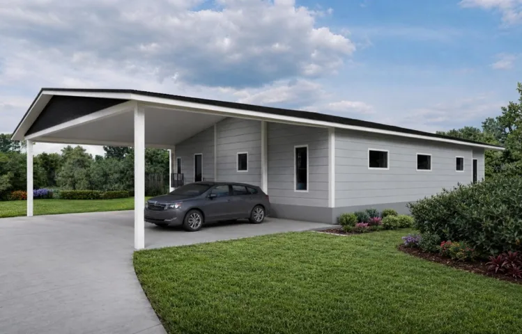 Front Exterior and Carport