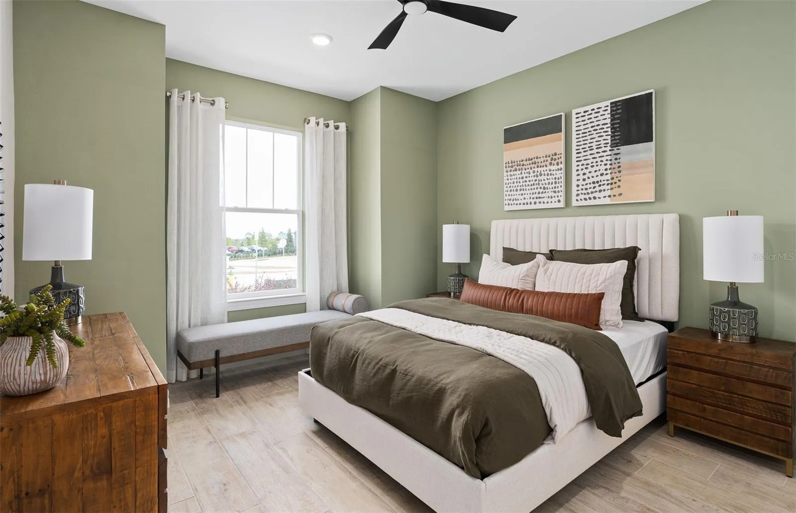 Model Home Design Only. Pictures and furnishings are for illustrative purposes only. Elevations, colors and options may vary. Furniture is for model home staging only.