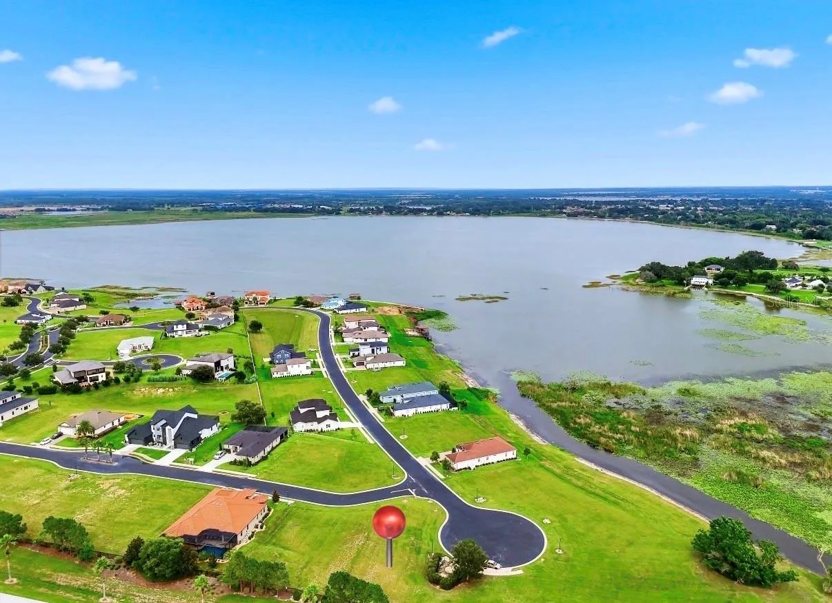 Aerial Lot View | Pinned Location