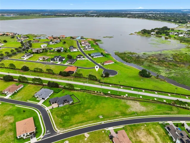 Front Aerial Lot View