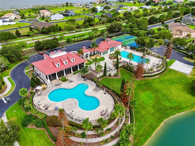 Water Ridge Clubhouse | Heated Lap Pool and Resort Pool View