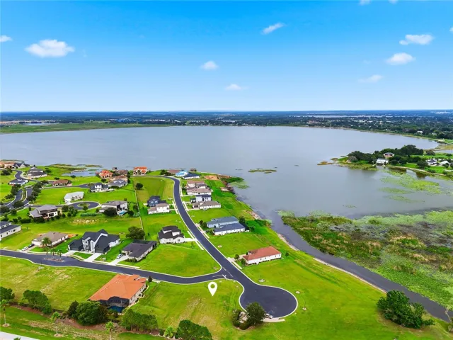 Front Aerial Lot View