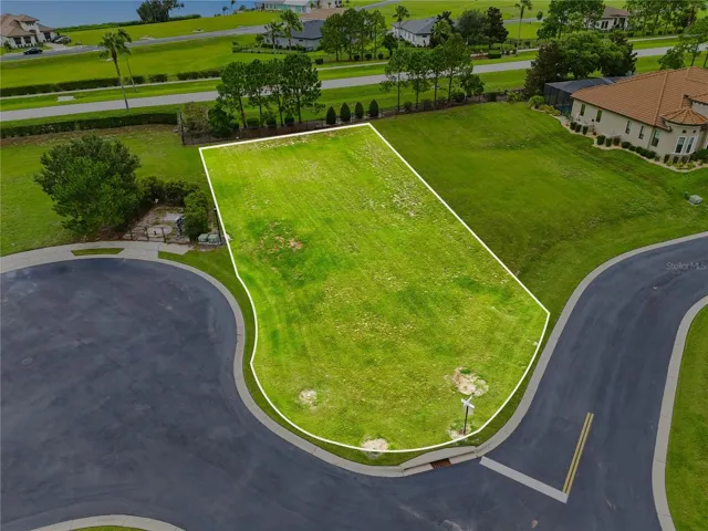 Front Aerial Lot View | Property Outline