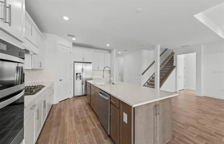 Burbank interior, homes may vary.