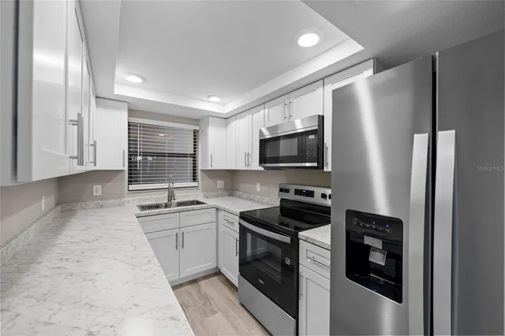 Kitchen with Stainless Steel Appliances