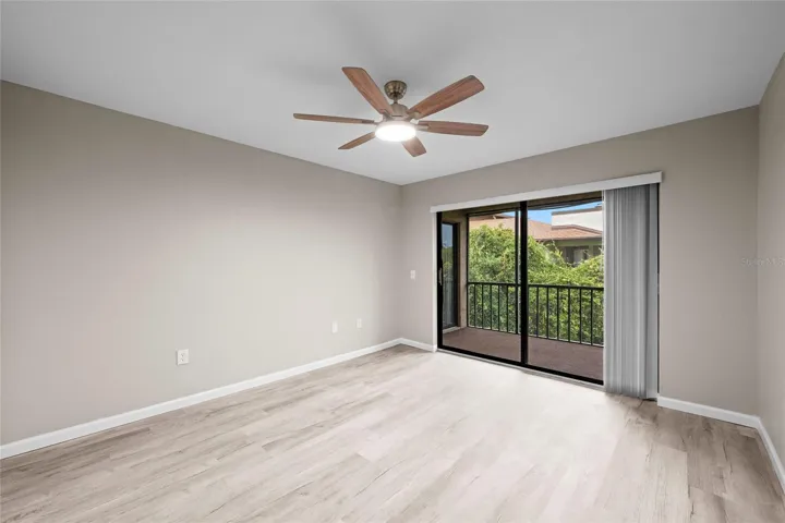 Primary Bedroom with Balcony Access