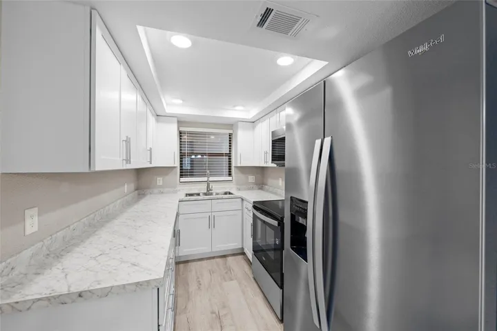 Kitchen with Stainless Steel Appliances
