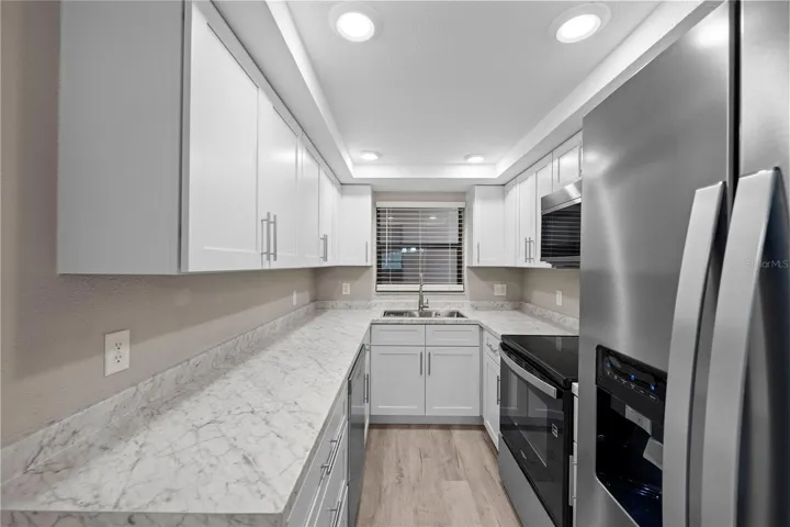 Kitchen with Stainless Steel Appliances