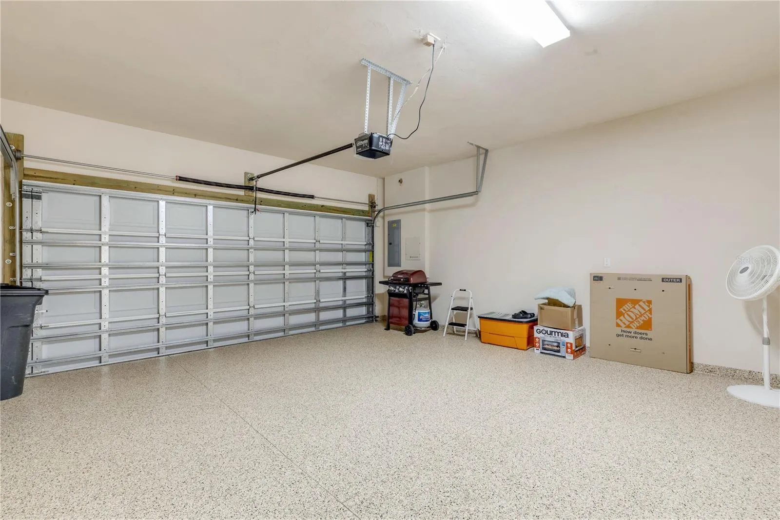 Two car garage