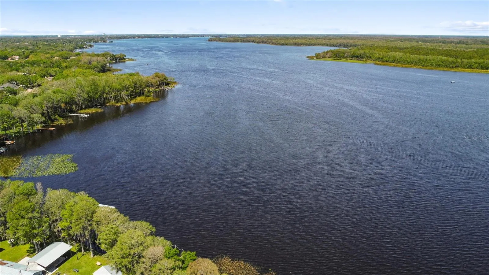 Aerial of Lake Tarpon