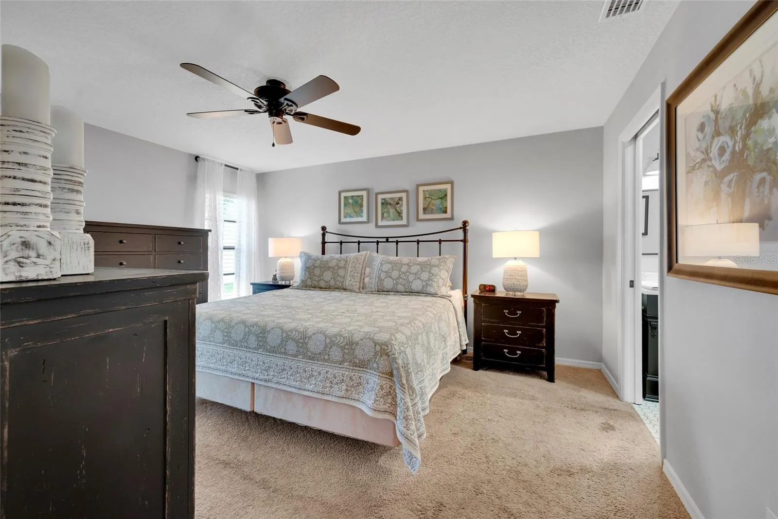 Entering Master Bedroom