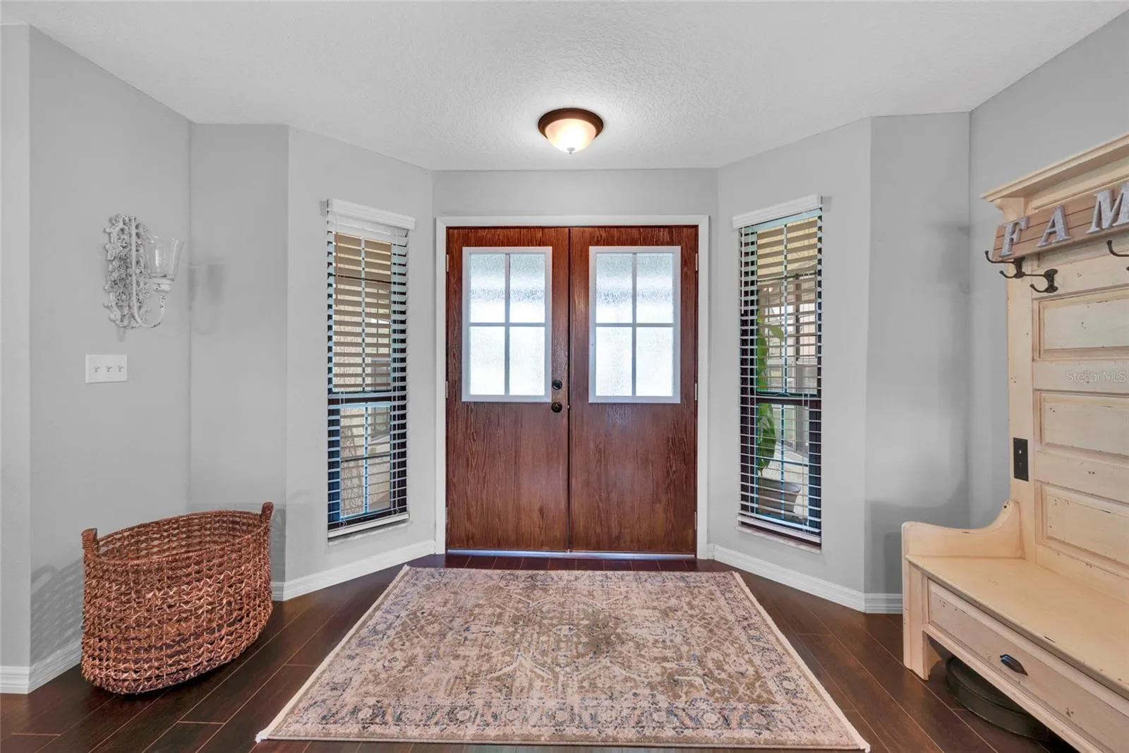 Looking back at door from Inside