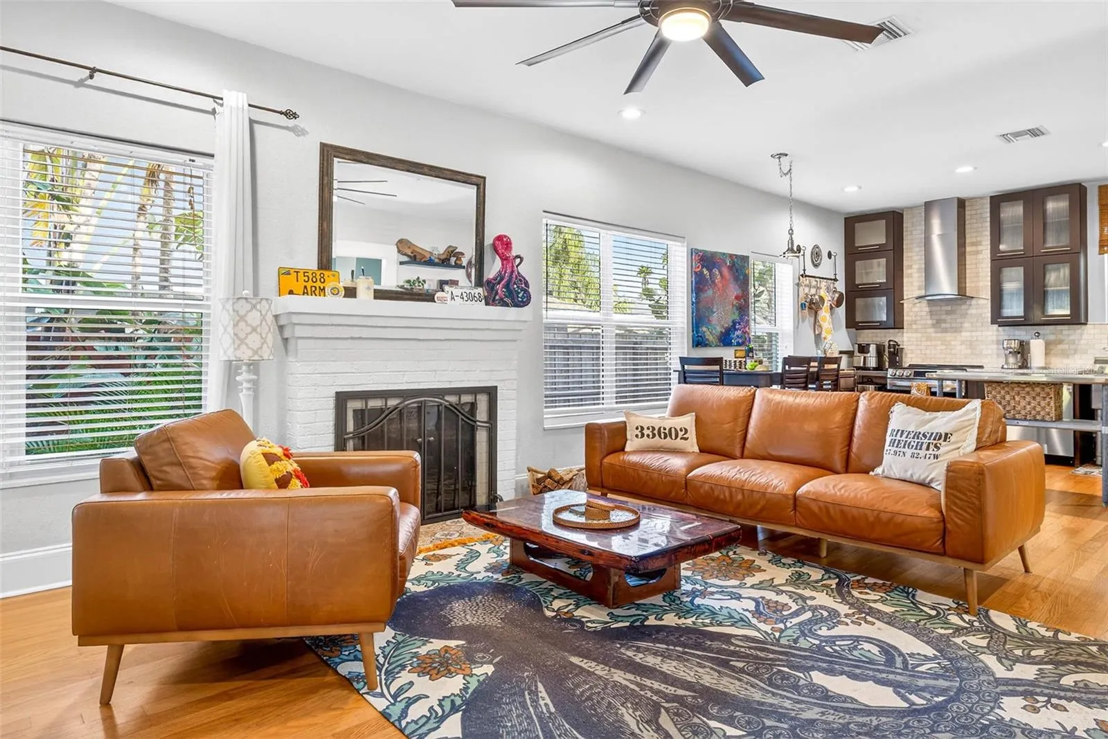 Interior Entrance- Open Floor plan