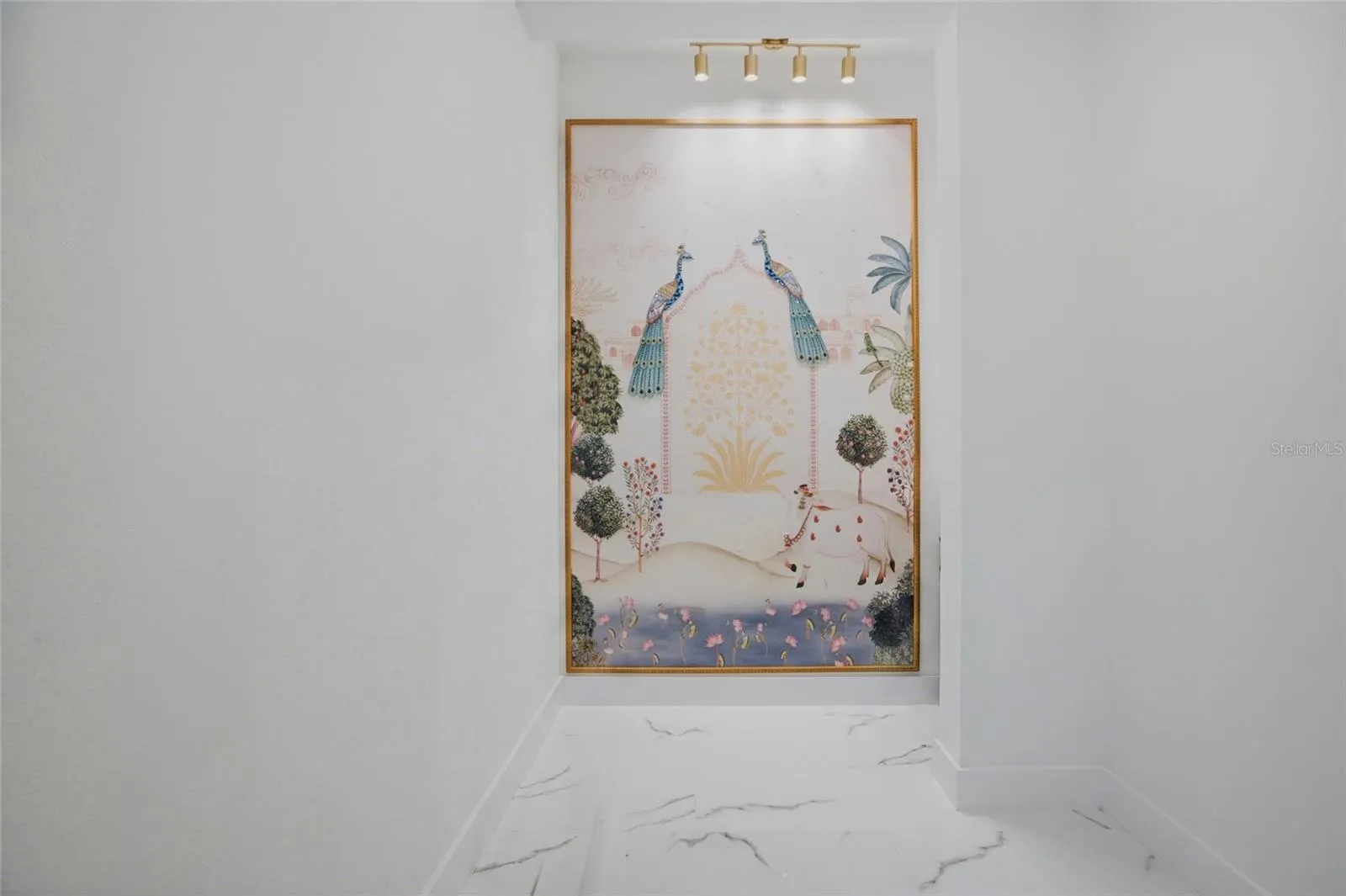 Custom build room with private glass door