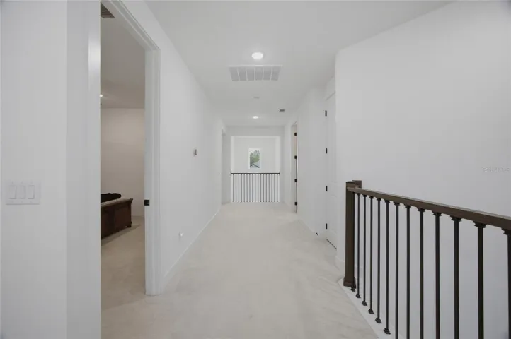Upstairs walkway