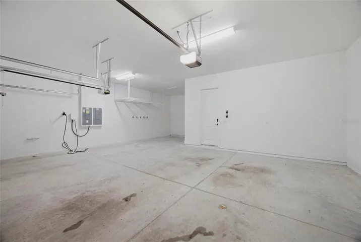 3 Car Garage with Tandem and Electric Car Plug