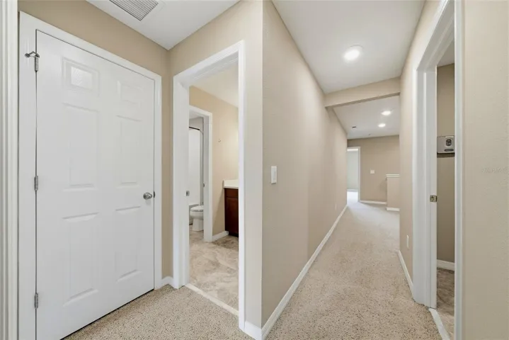 Neutral colored flooring
