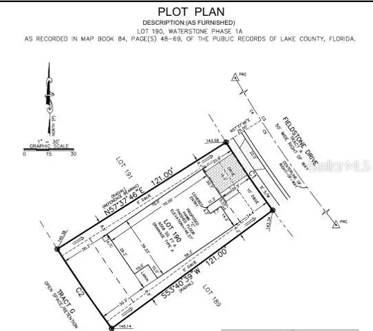 7425 Fieldstone Drive Plot Plan