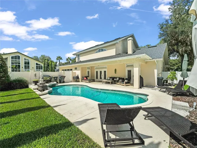 Backyard Pool area