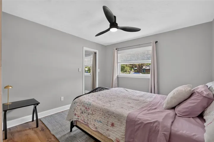 Bedroom 1 w/ walk in closet