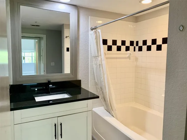 Bathroom sink and tub