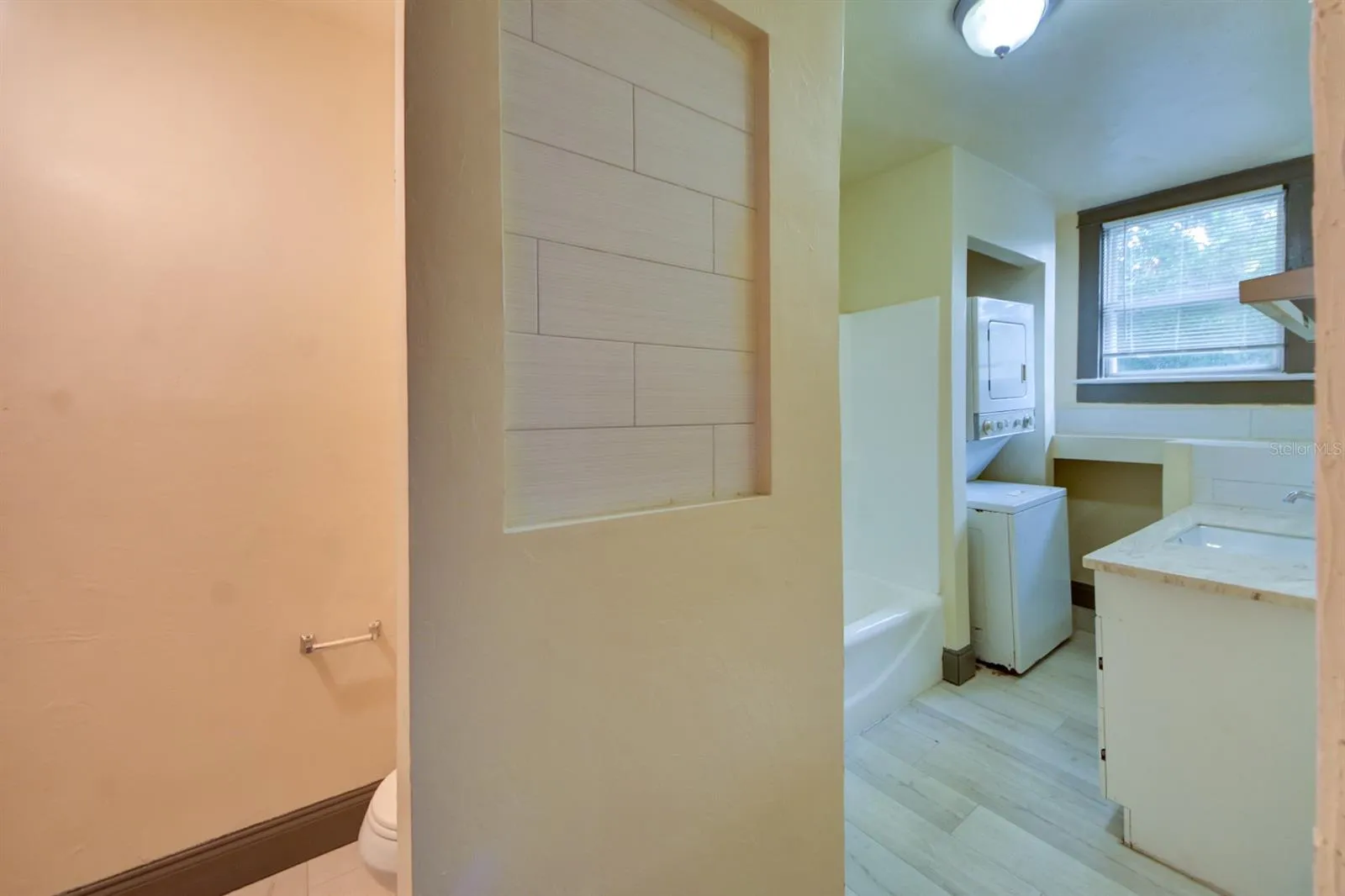 Unit 1 - Bathroom/Laundry