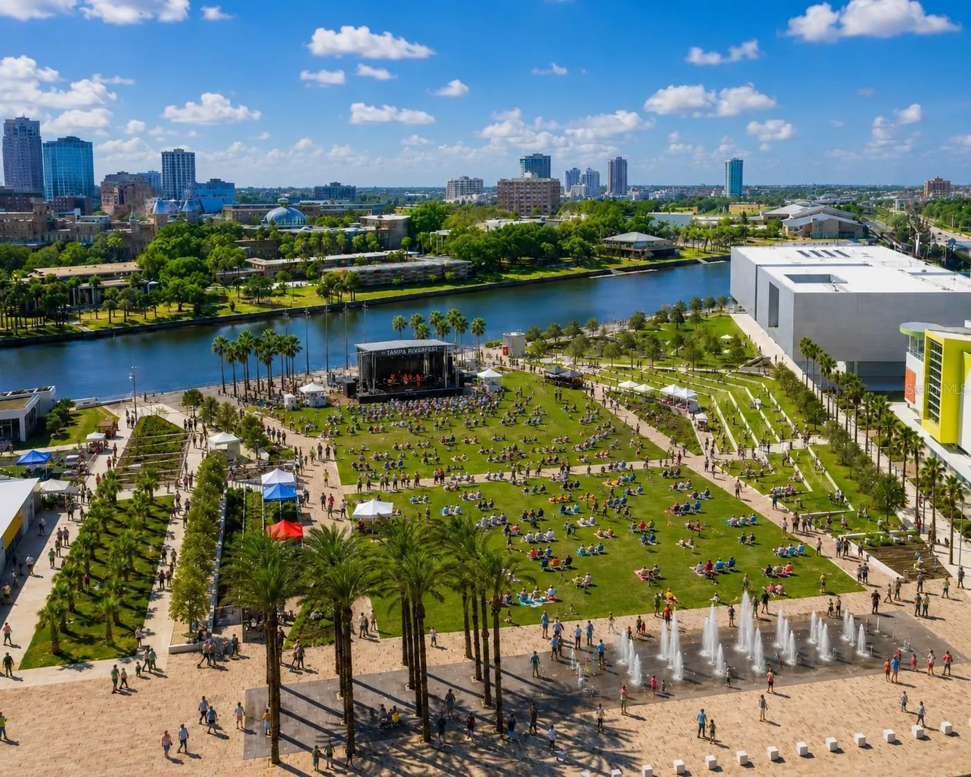Curtis Hixon Waterfront park Approx 2.8 miles