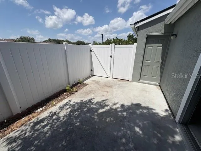 Rear Patio