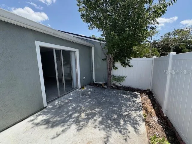 Rear Patio