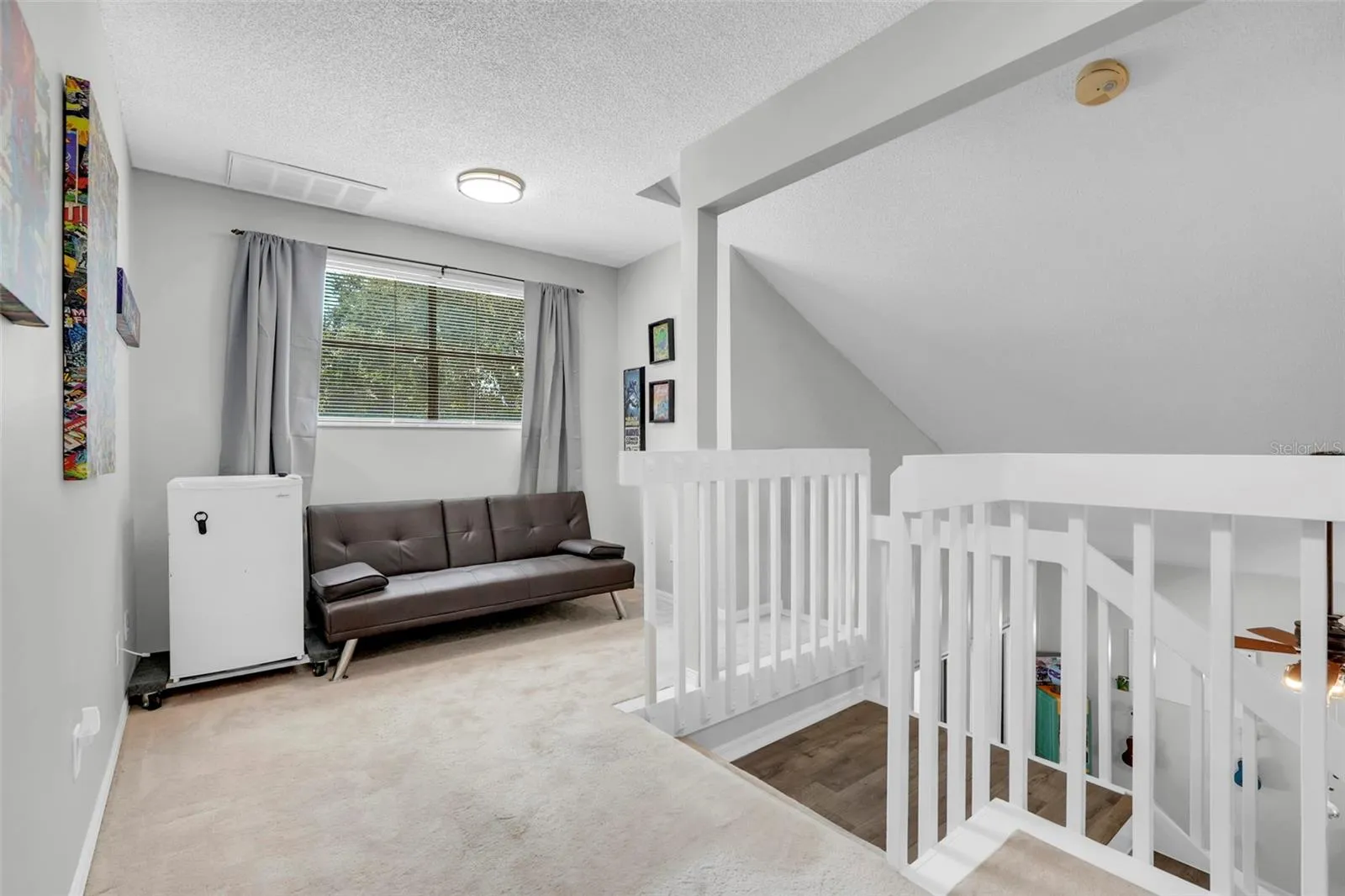 Upstairs loft
