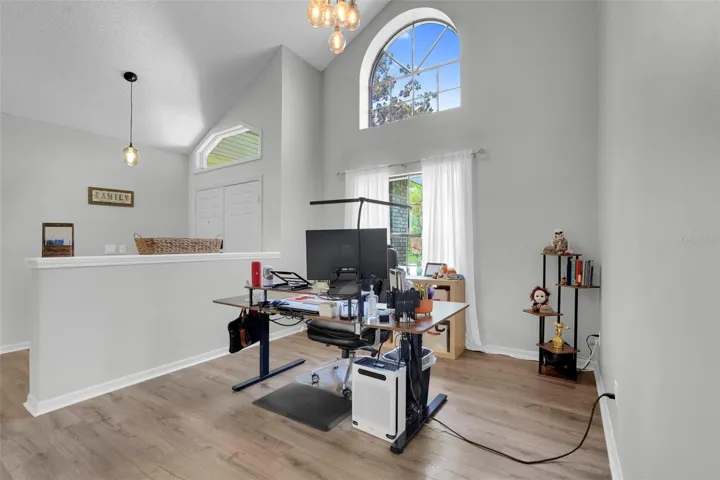 Dining Room being used as office