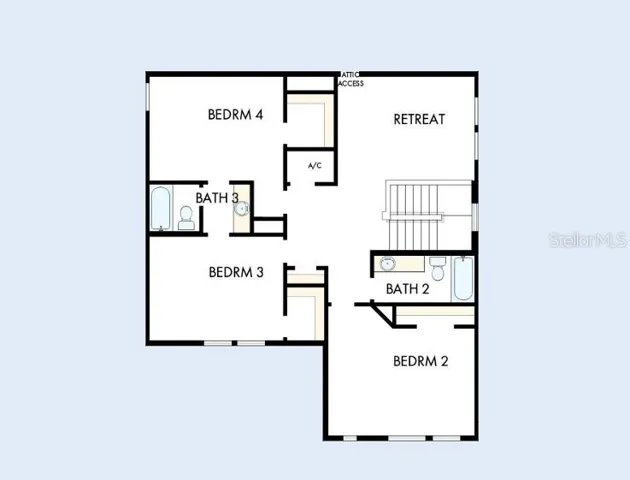 Floor Plan Second Floor