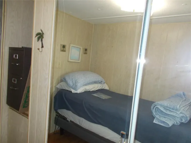 Bedroom #2 Mirrored closet