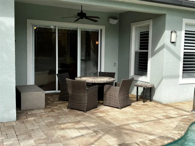 Lanai sitting area