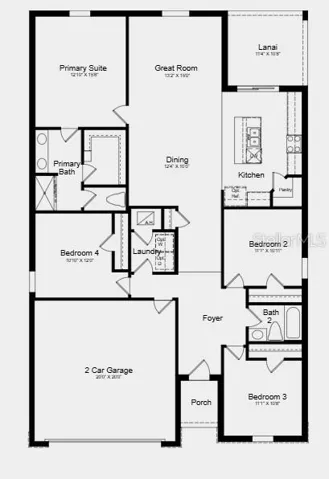 Additional Highlights Include: top load laundry pkg, refrigerator, extended LVP flooring, whole house blinds, and vertical blinds on sliding doors.