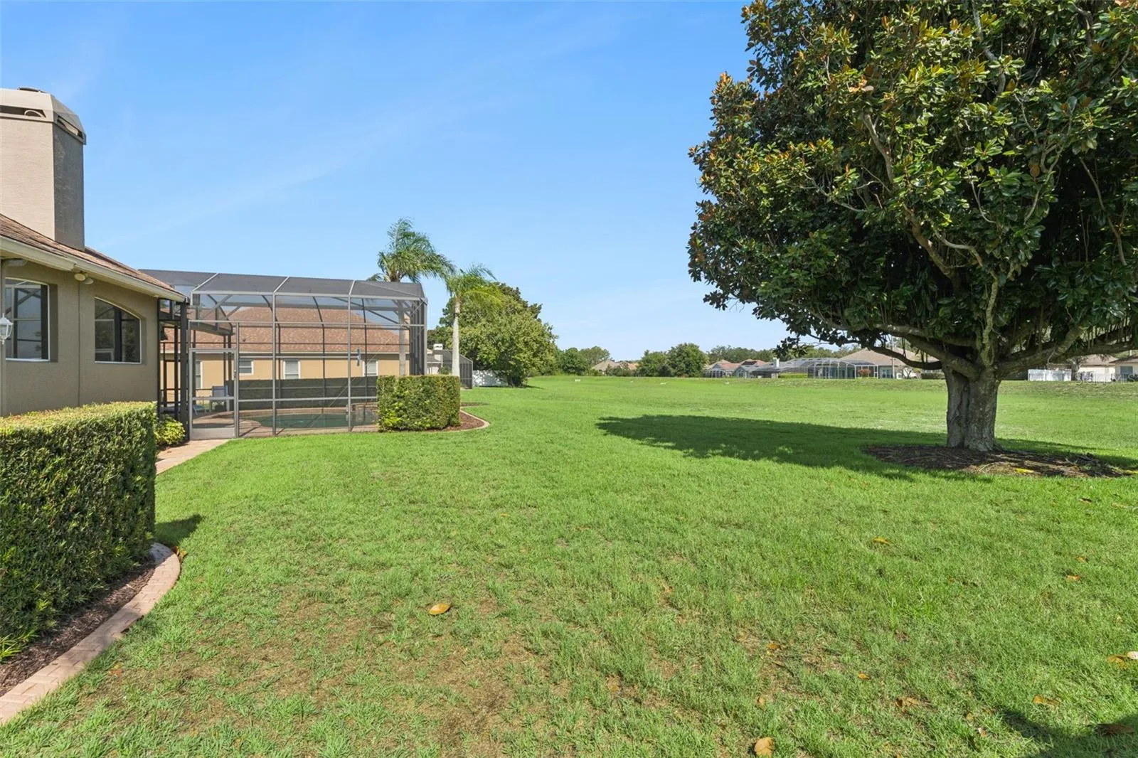 Expansive backyard with no direct rear neighbor!