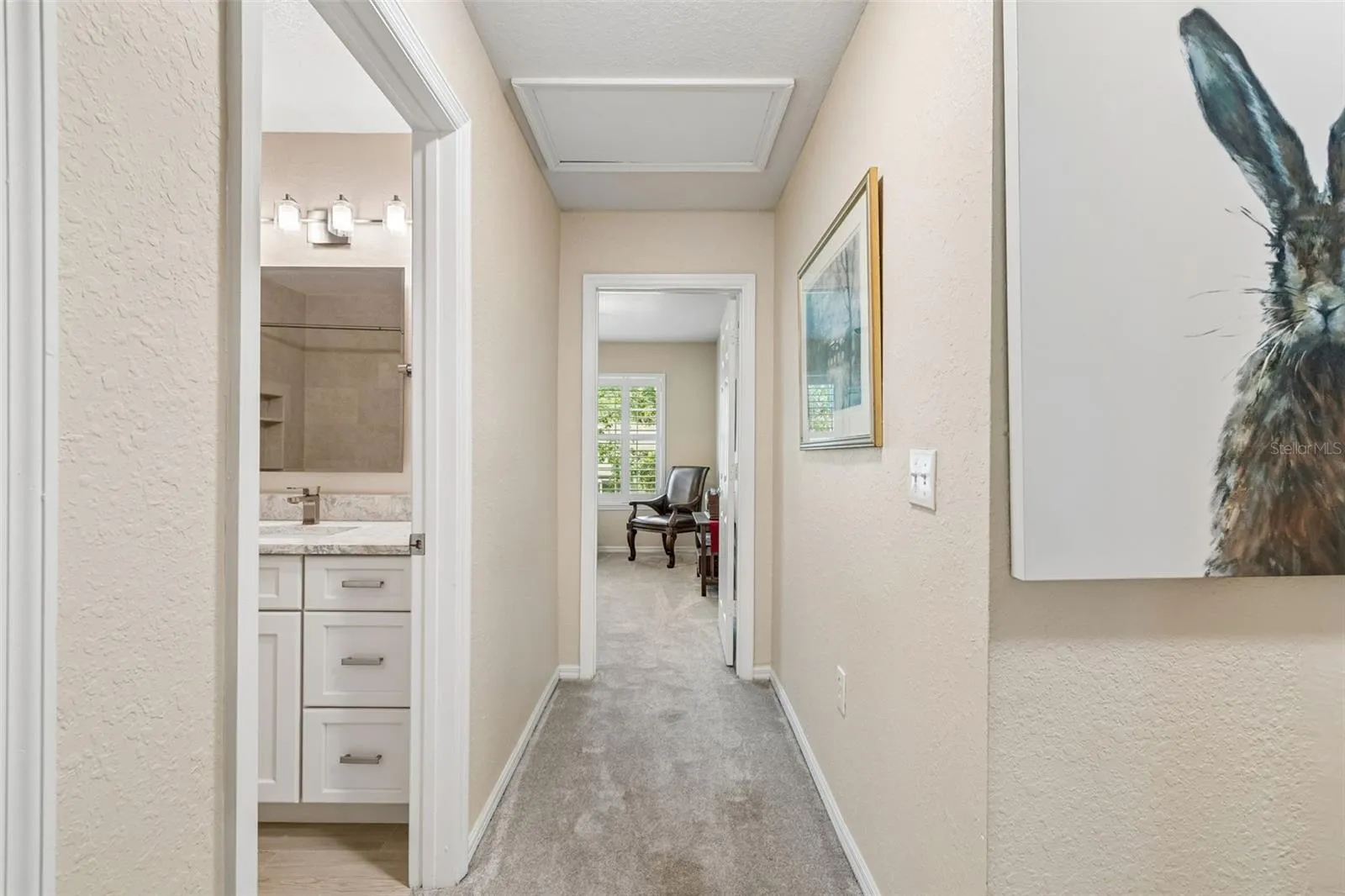Upstairs Hallway.