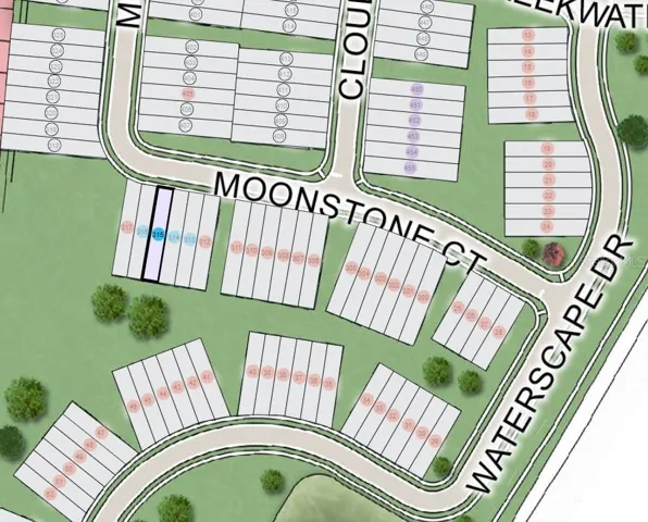 541 Moonstone Court Site Map