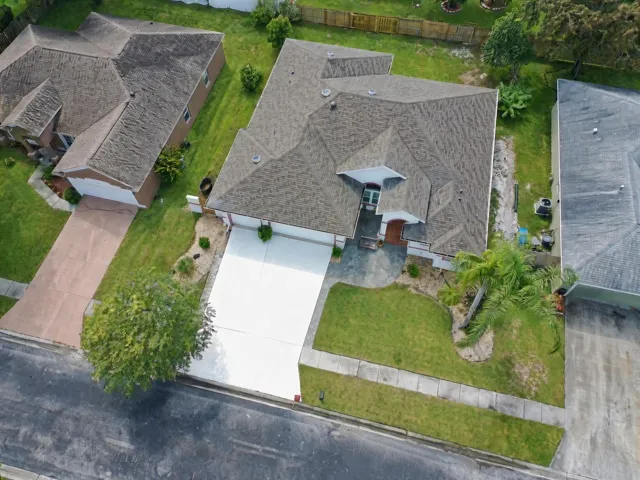 Roof with 4 Solar Fans