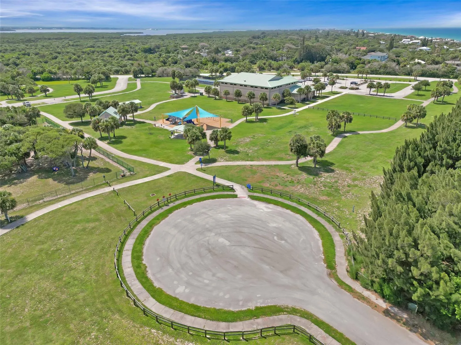 dead end of Mullet Creek Rd - into Nancy Higgs Park/South Beach Community Center